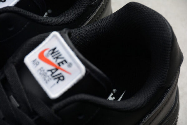 Nike Air Force 1 Velcro Swoosh Pack Black Ah8462-002 - Image 5