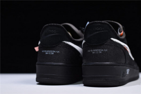 Off-White Nike Air Force 1 Low Black Ao4606-001 - Image 59