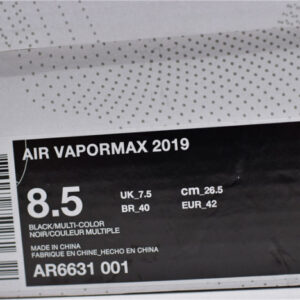 Air Vapormax 2019 Throwback Future Ar6631-001 - Image 13