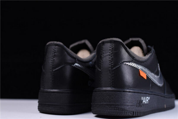 Off-White X Nike Air Force 1 07 Low Black Av5210-001 - Image 2