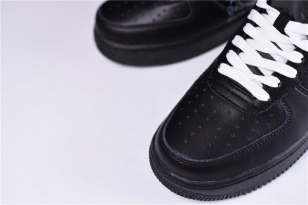 Off-White X Nike Air Force 1 07 Low Black Av5210-001 - Image 7