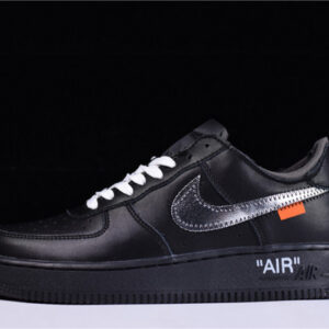 Off-White X Nike Air Force 1 07 Low Black Av5210-001 - Image 13