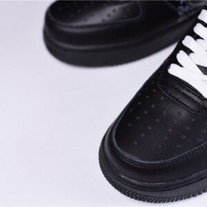 Off-White X Nike Air Force 1 07 Low Black Av5210-001 - Image 19