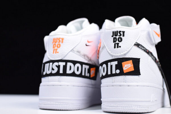 Nike Air Force 1 Mid Just Do It Bq6474-100 - Image 2