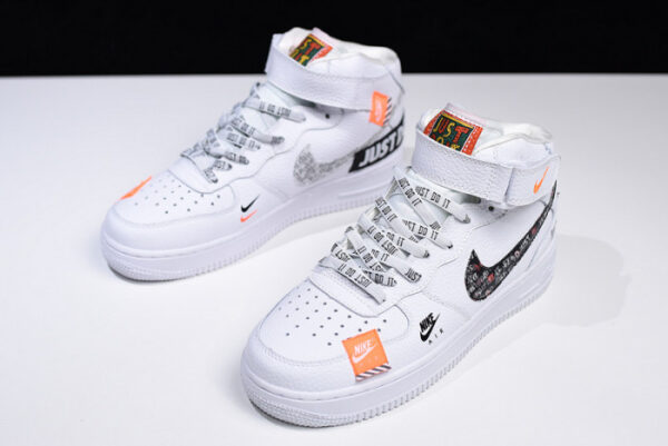 Nike Air Force 1 Mid Just Do It Bq6474-100 - Image 20