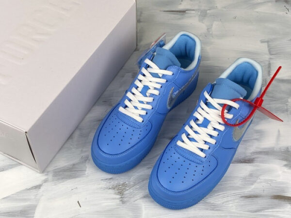 Off-White Nike Air Force 1 Mca Blue Ci1173-400 - Image 4