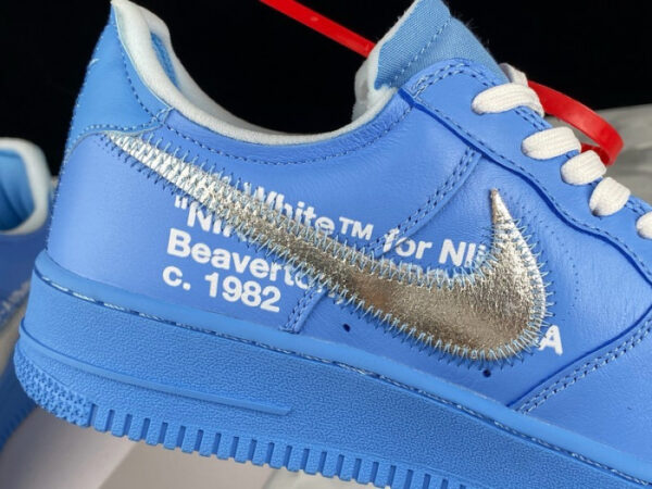 Off-White Nike Air Force 1 Mca Blue Ci1173-400 - Image 5