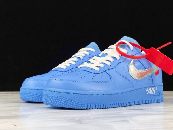 Off-White Nike Air Force 1 Mca Blue Ci1173-400 - Image 6