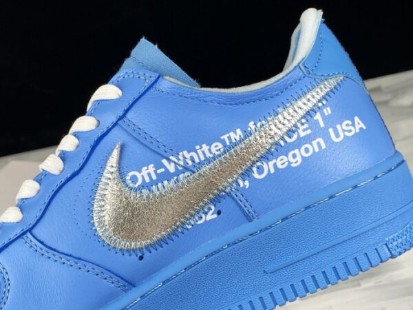 Off-White Nike Air Force 1 Mca Blue Ci1173-400 - Image 12