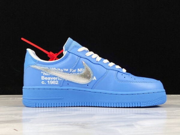 Off-White Nike Air Force 1 Mca Blue Ci1173-400 - Image 15