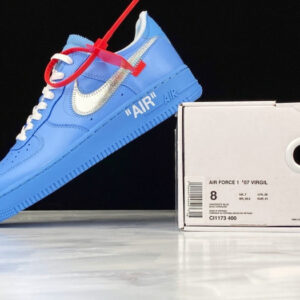 Off-White Nike Air Force 1 Mca Blue Ci1173-400 - Image 30