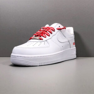 Nike Air Force 1 Low Supreme White - Cu9225-100 - Image 5