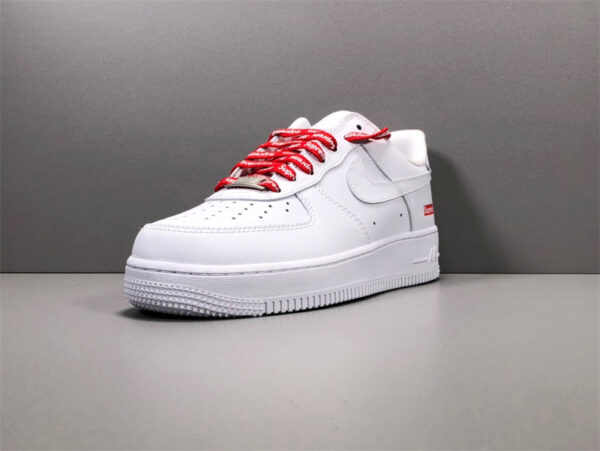 Nike Air Force 1 Low Supreme White - Cu9225-100 - Image 5