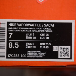 Sacai X Vaporwaffle Sail Cv1363-100 - Image 9