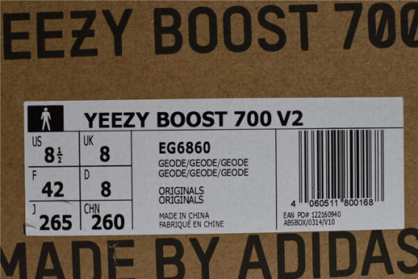 Adidas Yeezy Boost 700 V2 Geode Eg6860 - Image 11