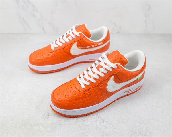 Nike Air Force 1 Low LV University Orange White - Image 3