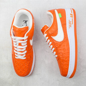 Nike Air Force 1 Low LV University Orange White - Image 7