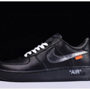Off-White X Nike Air Force 1 07 Low Black Av5210-001 - Image 25