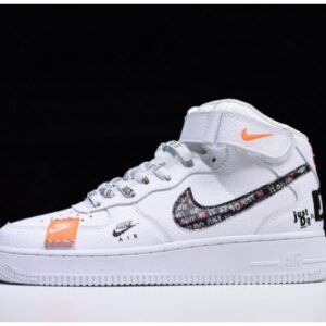 Nike Air Force 1 Mid Just Do It Bq6474-100 - Image 2