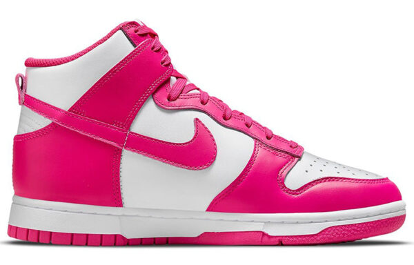 (WMNS) Nike Dunk High 'Pink Prime' DD1869-110 - Image 2