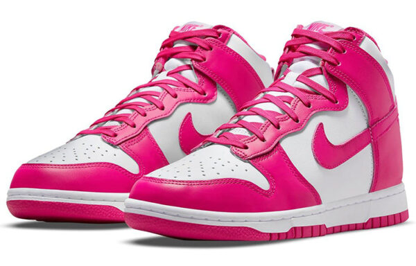 (WMNS) Nike Dunk High 'Pink Prime' DD1869-110 - Image 3