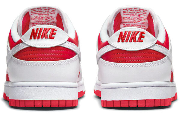 Nike Dunk Low 'Championship Red' Dd1391-600 - Image 5