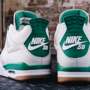 Nike Sb X Air Jordan 4 "Pine Green" Dr5415-103 - Image 9