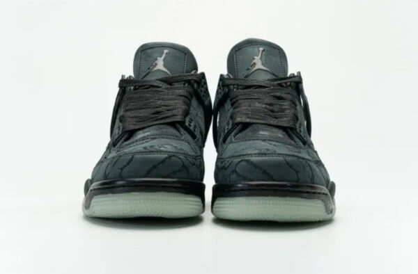 Nike Air Jordan 4 Retro Kaws Black 930155-001 - Image 2