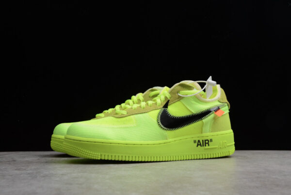 Off White X Nike Air Force 1 Low Volt Ao4606-700 - Image 2