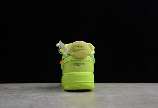 Off White X Nike Air Force 1 Low Volt Ao4606-700 - Image 6