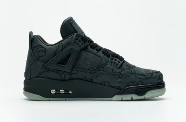 Nike Air Jordan 4 Retro Kaws Black 930155-001 - Image 5