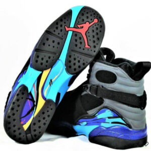 Air Jordan 8 Retro Bg ?Aqua? 2015 305368-025 - Image 4