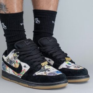 Nike SB Dunk Low Supreme Rammellzee Fd8778-001 - Image 2