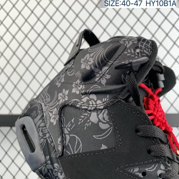 Jordan 6 Retro Singles Day Triple Black Db9818-001 - Image 9