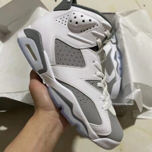 Nike Jordan 6 Retro ?Cool Grey? GS 384665-100 - Image 6