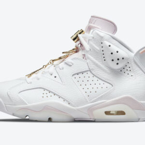 Nike Air Jordan 6 Retro ?Gold Hoops? Dh9696-100 - Image 5