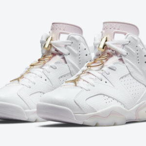 Nike Air Jordan 6 Retro ?Gold Hoops? Dh9696-100 - Image 2