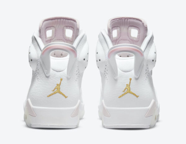 Nike Air Jordan 6 Retro ?Gold Hoops? Dh9696-100 - Image 4