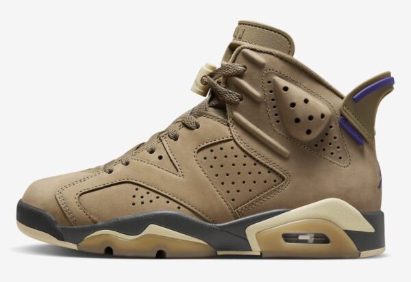 Air Jordan 6 Retro Gore-Tex ?Brown Kelp? Fd1643-300 - Image 5