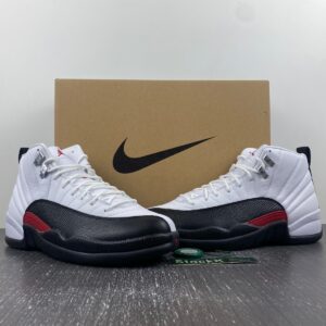 Air Jordan 12 Red Taxi Ct8013-162 - Image 4