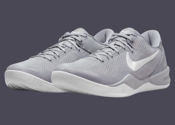 Nike Kobe 8 Protro “Wolf Grey” Hf9550-002 - Image 2