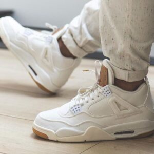 Levi’s x Air Jordan 4 Retro ‘White Denim’ - Image 2