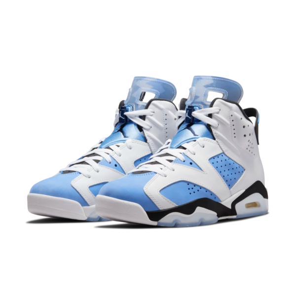 Air Jordan 6 UNC Retro University Blue White CT8529-410 - Image 2