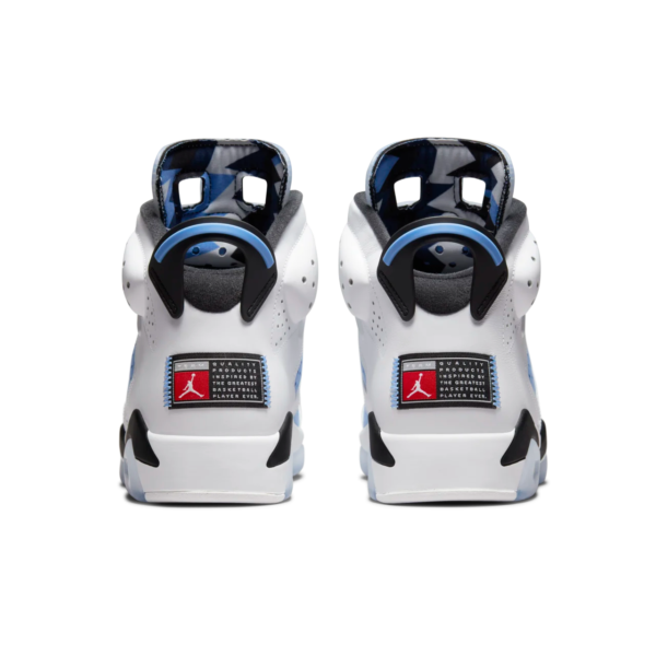 Air Jordan 6 UNC Retro University Blue White CT8529-410 - Image 3