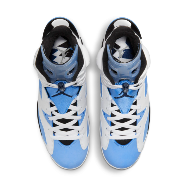 Air Jordan 6 UNC Retro University Blue White CT8529-410 - Image 4