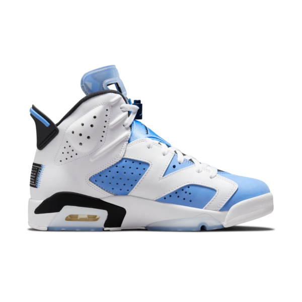 Air Jordan 6 UNC Retro University Blue White CT8529-410 - Image 5