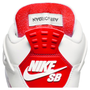 Nike Sb X Air Jordan 4 Varsity Red 2025 - Image 3