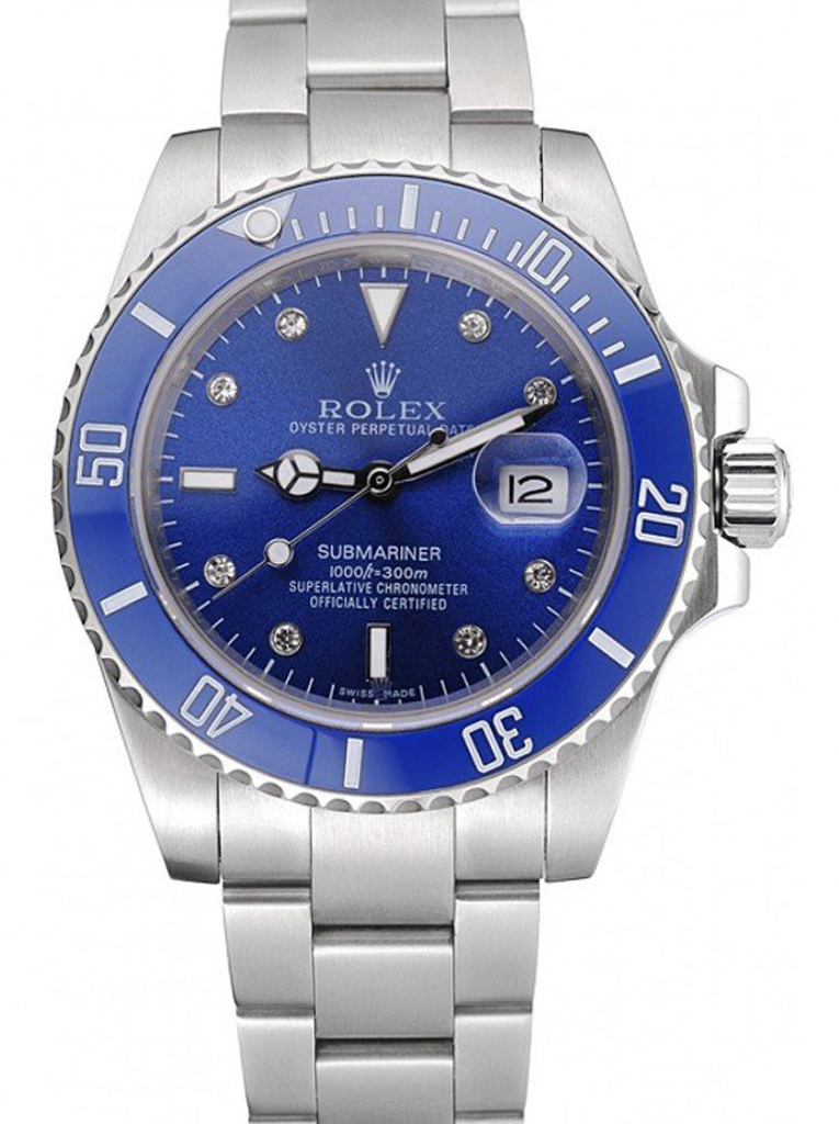 [Superclone] Rolex Submariner 41 mm Royal Blue Dial Oyster 622638