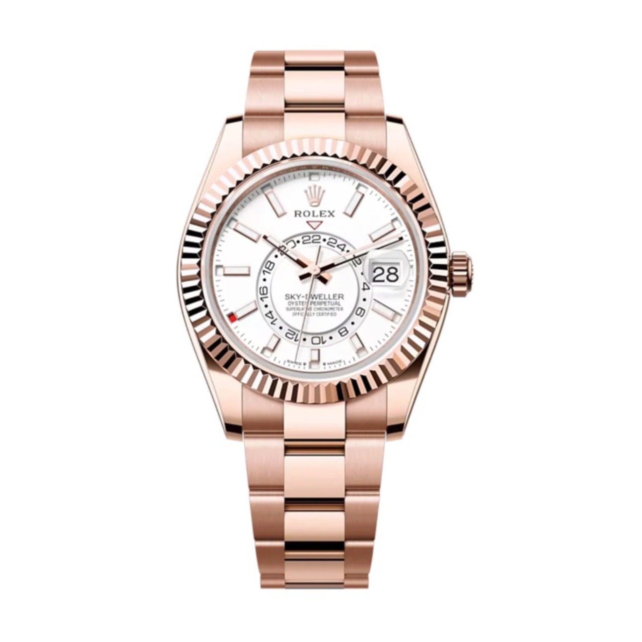 [Superclone] Rolex Sky-Dweller 42mm Intense White Dial Oyster 336935