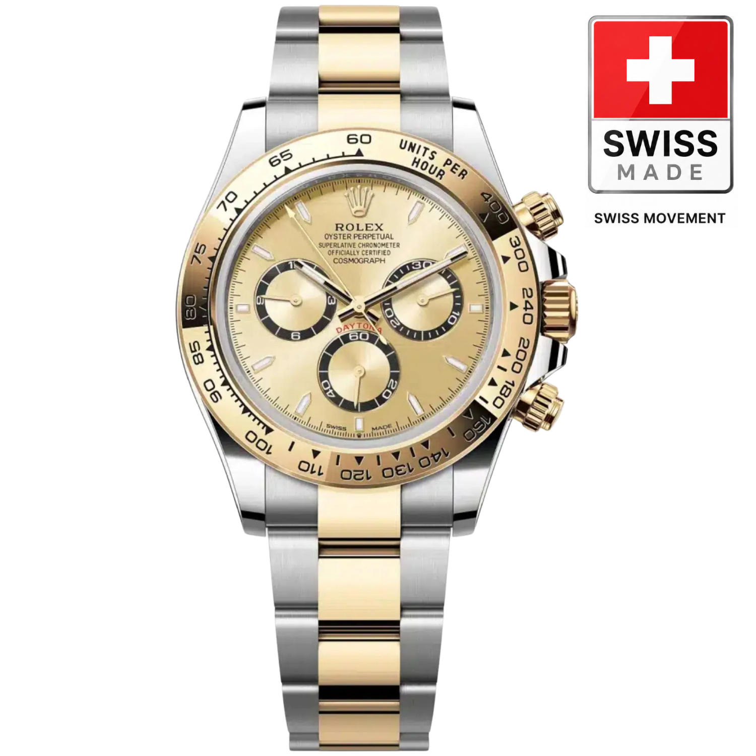 [Superclone] Rolex Daytona 40 mm Golden Dial 126503